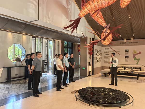 壽縣縣委常委、副縣長(zhǎng)房鯤鵬一行到訪省健康養(yǎng)老公司